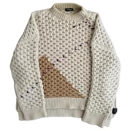 Raf Simons Herbst Winter 2018 Argyle Pullover.