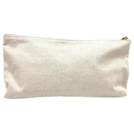 Beige Canvas Tasche von Bottega Veneta