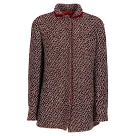 Chaqueta de lana burdeos Etro - Años 2000