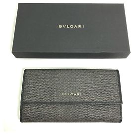 Bulgari Cartera larga Bvlgari gris