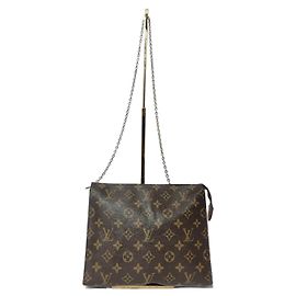 LOUIS VUITTON Monogram Kulturbeutel 26 mit Kettenriemen