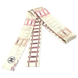 Seidenschal Twilly mit Eisenbahn-Motiv Chanel CC Coco Mark