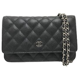 Borsa a spalla Chanel Matelassé Coco Mark Classic Chain Wallet