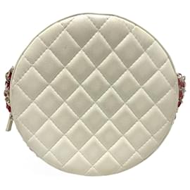 Borsa a spalla Chanel Coco Mark CC Round Small Chain Pochette