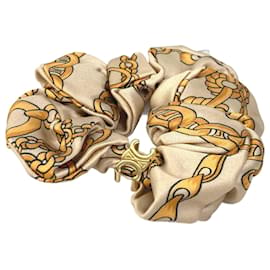 Scrunchie in viscosa gialla Celine - Céline