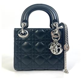 Borsa a Spalla Mini Cannage Lady Dior di Christian Dior