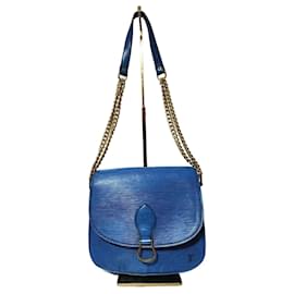 LOUIS VUITTON Epi Saint Cloud GM Borsa a Spalla Blu