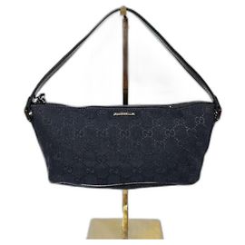 Pochette Sherryline in tela GG Gucci nera
