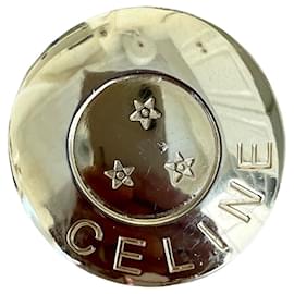 Brosche (Geheimbox) 90er Céline goldfarbenes Metall