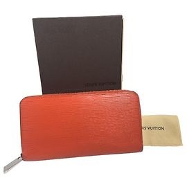 Cartera larga de cuero Epi Louis Vuitton