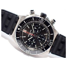 BREITLING Super Chrono Mat B01 44 black Dial '23 purchased Mens