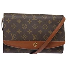 LOUIS VUITTON Monogram Bordeaux 24 Borsa a Spalla M51798 LV Auth 83005