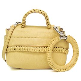 Borsa in pelle gialla da donna Tod's