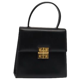 GIVENCHY Handtasche aus schwarzem Leder Auth am6590