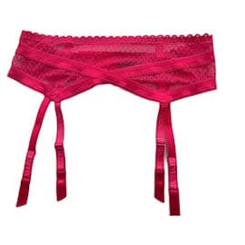 Garter rosa acceso 42 FR La Perla