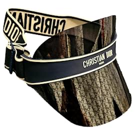 Visiera per il sole Christian Dior Argentata Plastica
