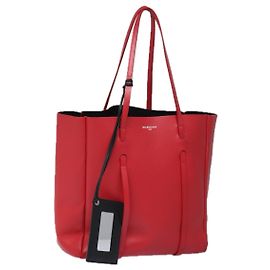 BALENCIAGA Everyday Tote S Tote Bag Leather Red Auth bs16489