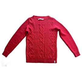 Woolrich Strickpullover aus Wolle in Rot