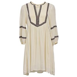Ba&Sh Mini Kleid aus Ecru Viskose