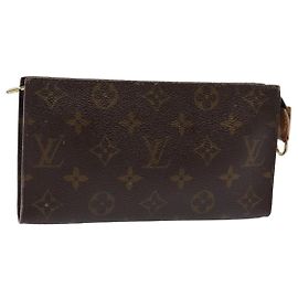 LOUIS VUITTON Monogram Bucket GM Pouch Accessory Pouch LV Auth 84282