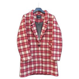 Scotch and Soda Gestreifte Mischwolljacke im britischen Stil
