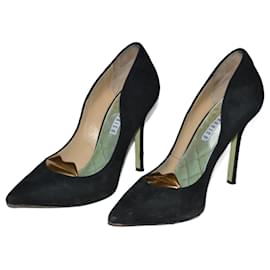 Décolleté Giannico in scamosciato nero taglia 36 IT - Autre Marque