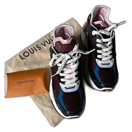 Louis Vuitton Running 55 Sneaker Leder Dunkelblau