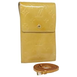 LOUIS VUITTON Portafoglio Walker Monogram Vernis Beige M91074 LV Auth ti1899 - Louis Vuitton