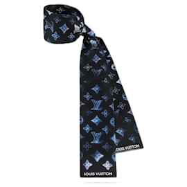 Louis Vuitton Seidentuch Blau