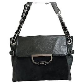 Borsa Mulberry Jenah in pelle nera