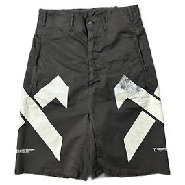 Autre Marque 11 von Boris Bidjan Saberi "Disruptive Disziplinen" Schwarze Shorts.