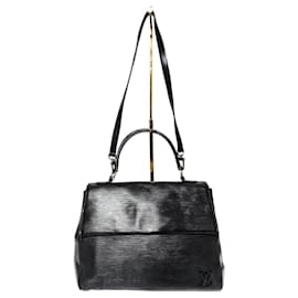 Cluny Satchel Tasche aus Epi-Leder in Schwarz von Louis Vuitton
