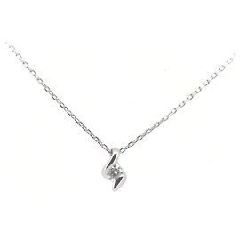 Autre Marque Collar de diamantes 4°C en platino PT850