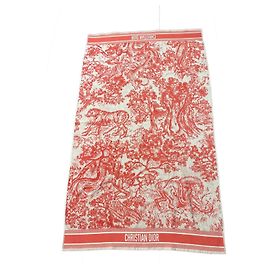Toalla de baño Dior Toile de Jouy Sauvage Dioriviera Écru Coral
