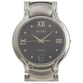 Autre Marque RADO Florence Herren Quarz Uhr mit schwarzem Zifferblatt 11537774