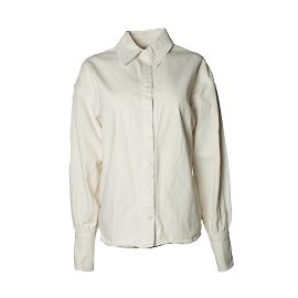 Autre Marque House of CB, Denim Zuri Bluse in Weiß