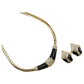 Orecchini a clip con strass Christian Dior