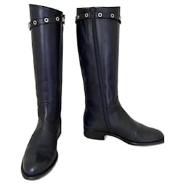 Autre Marque Botas de Montar Azul Marino