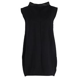 Vestido Mini Tank de Marc Jacobs en Lana Negra