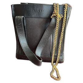 Borsa tote Gucci in pelle nera