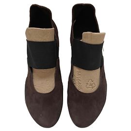 Autre Marque Décolleté ARCHE in nubuck marrone e nero