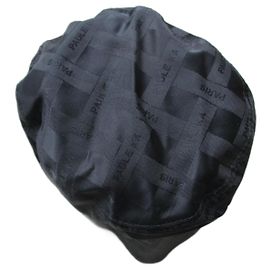 Cappello da pioggia stile bob nero Paule Ka