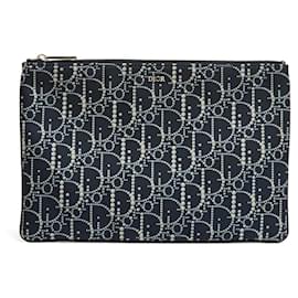 Clutch Perla Nera Oblique Giornaliero Christian Dior
