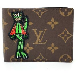 Louis Vuitton Brown Monogram Bi-Fold Wallet