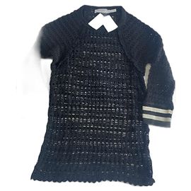 Top Chess Isabel Marant Etoile de crochet negro