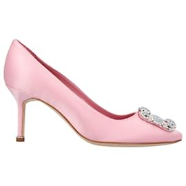 Manolo Blahnik Hangisi 070 Pump Rosa