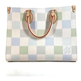 Borsa tote On the Go MM Damier Pastel Louis Vuitton