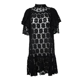 Isabel Marant Etoile Schwarzes Spitzenkleid Isabel Marant Étoile