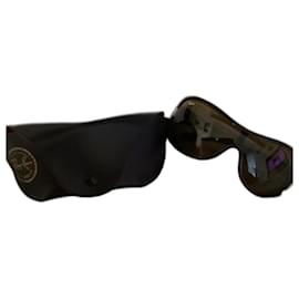 Occhiali da sole Ray-Ban neri argento