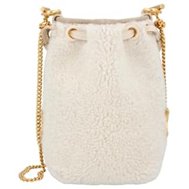 Chloé Marcie Mikro Eimer Tasche Beige